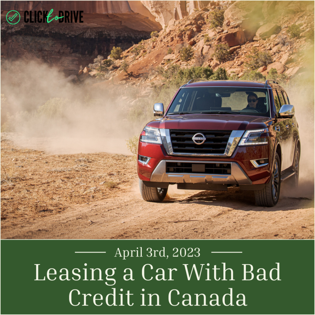 Leasing a Car With Bad Credit in Canada: How to Get Approved